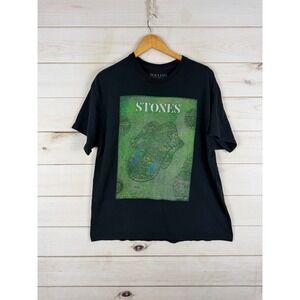 The Rolling Stones T-Shirt XL Black 2022 Hyde Park London Concert Graphic UK